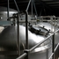 Brewing tanks inside Bath Ales Hare Brewery