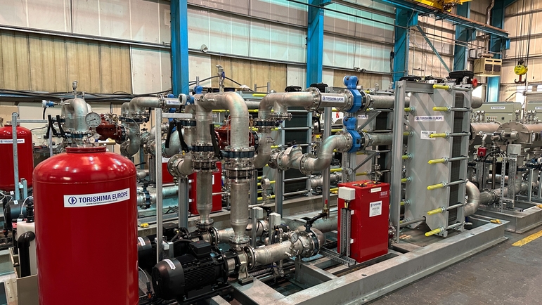Torishima’s cooling water systems