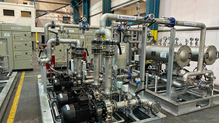 Torishima’s cooling water systems