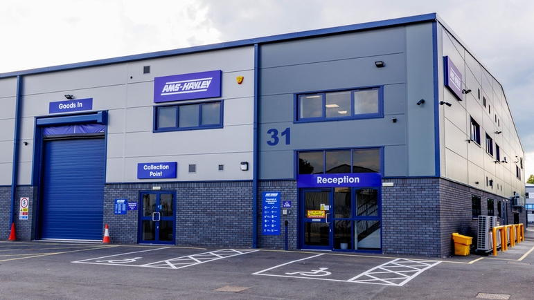 Exterior view of AMS Hayley in Derby