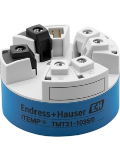 4-20 mA temperature transmitter as head device