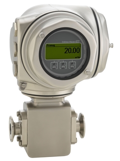 Electromagnetic flowmeter Proline Promag H 300 for the food & beverages and life sciences industries