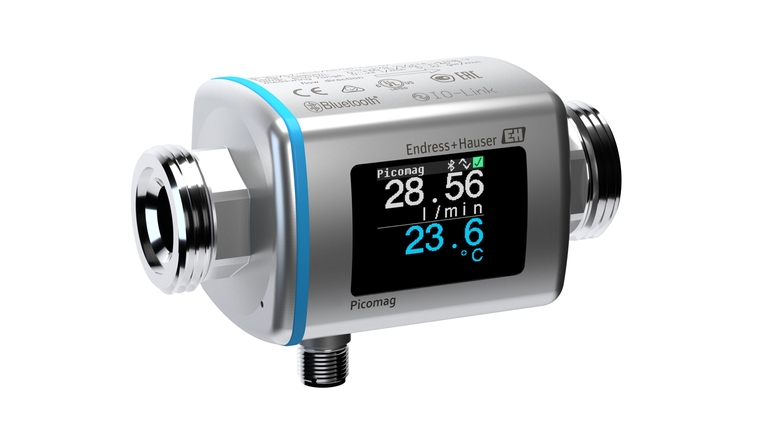 An image of Endress+Hauser's electromagnetic flowmeter, Picomag