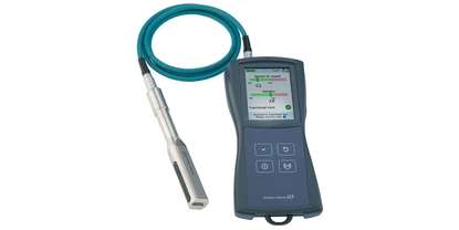 Picture of portable concentration measuring device Teqwave T for temporary in situ liquid analysis