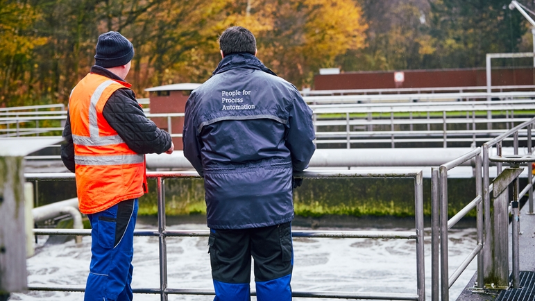 Liquiline Control controls the nitrification and denitrification phases in Stadtlohn WWTP.